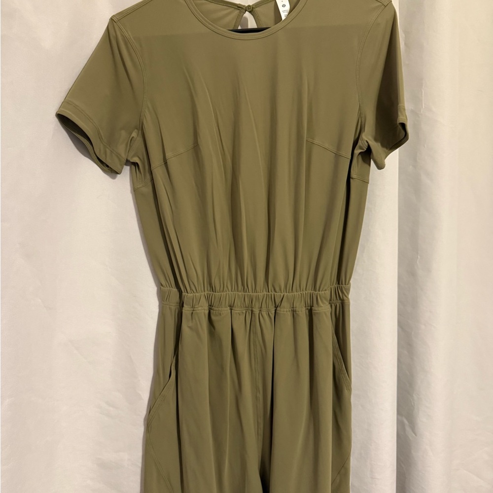 Lululemon Athletica Olive Green Jumpsuit